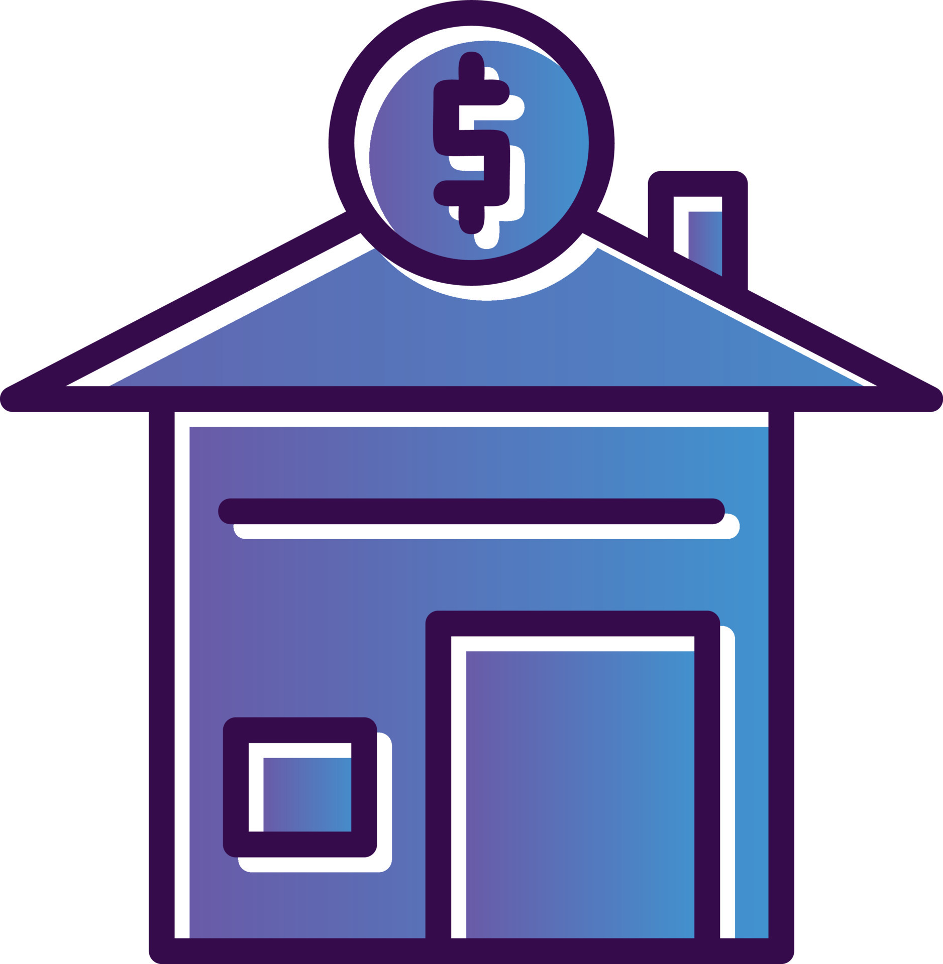 Mortgage Loan Vector Icon Design 21236983 Vector Art at Vecteezy