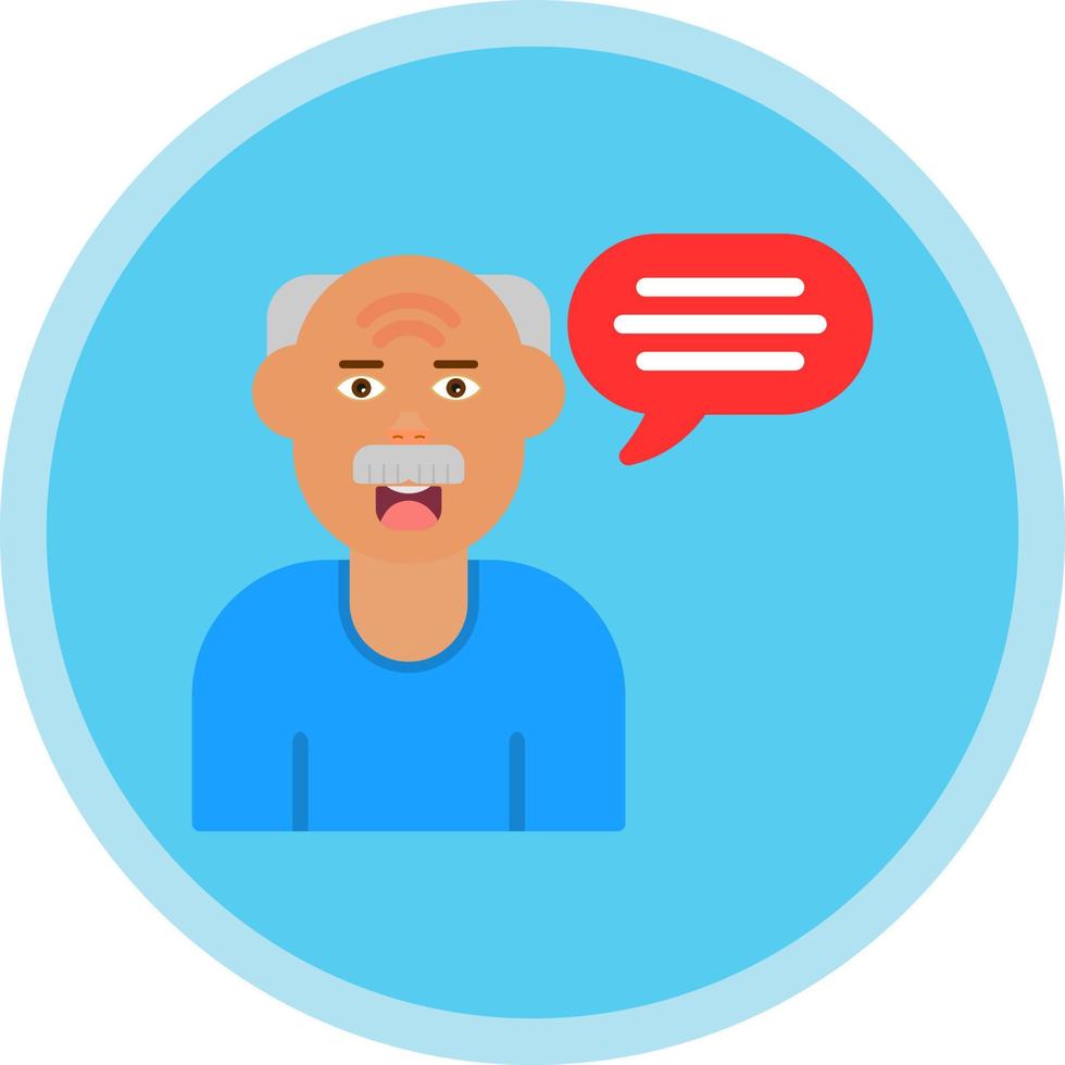 Speech Vector Icon Design