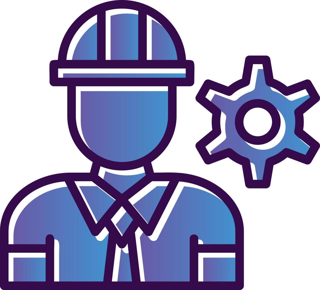 Engineer Vector Icon Design