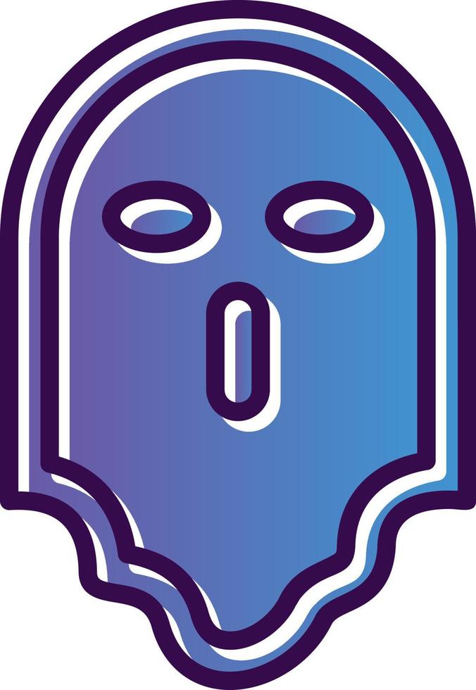 diseño de icono de vector de terror