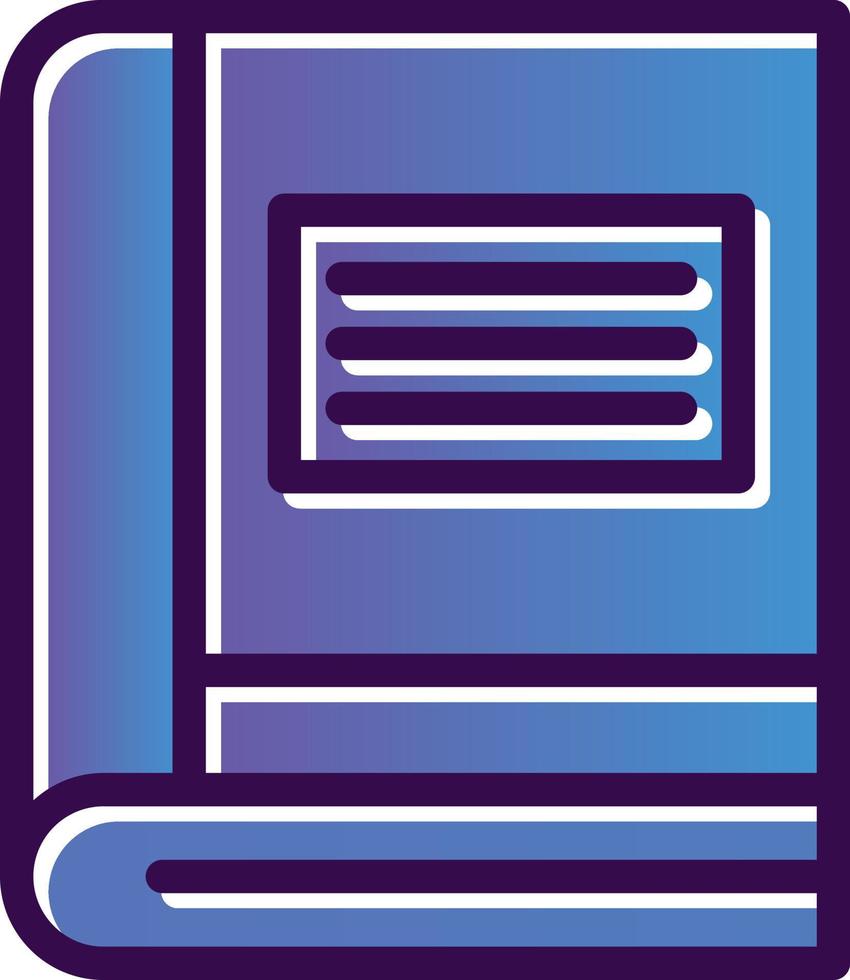 Book Vector Icon Design