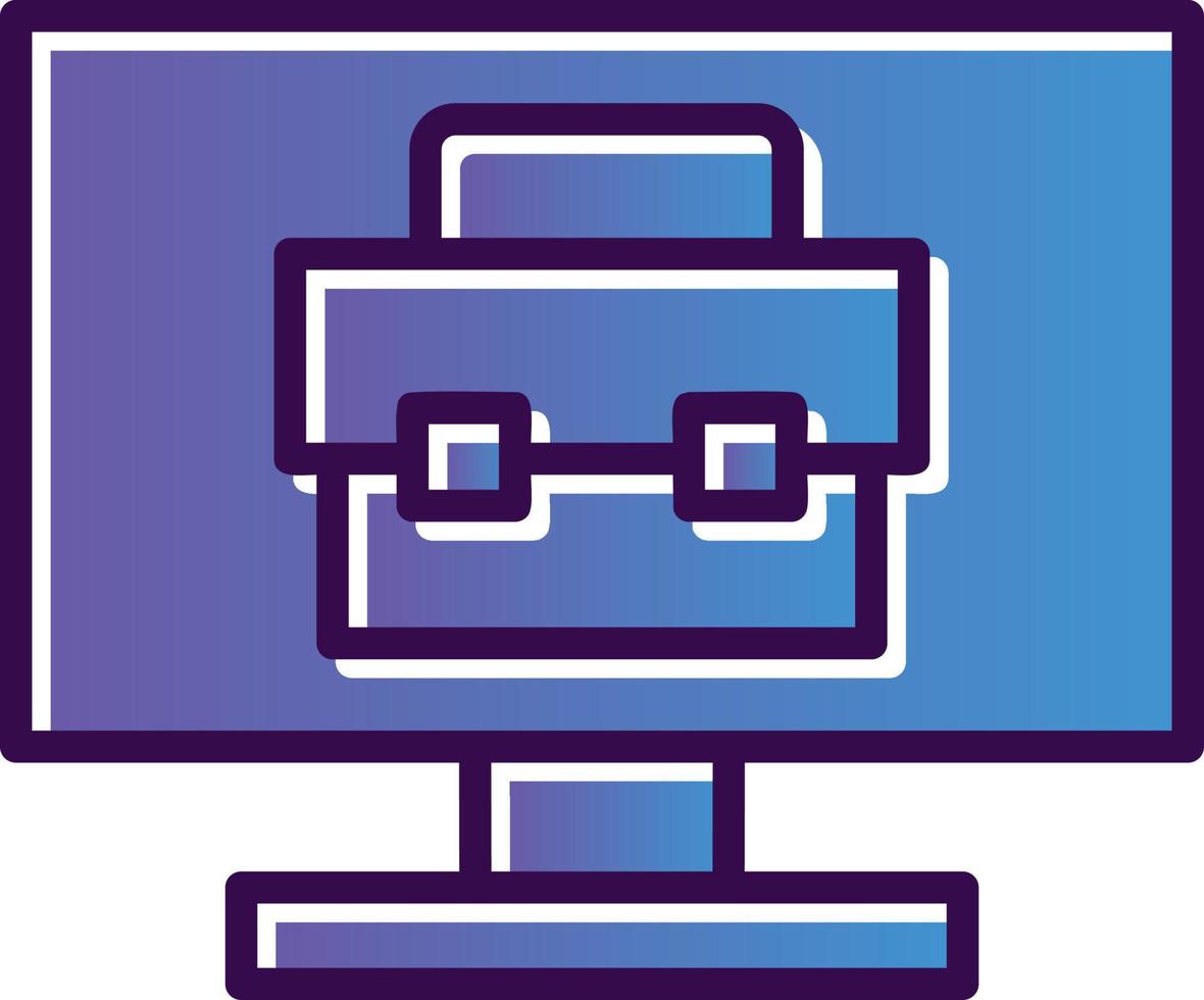 Online Business Vector Icon Design