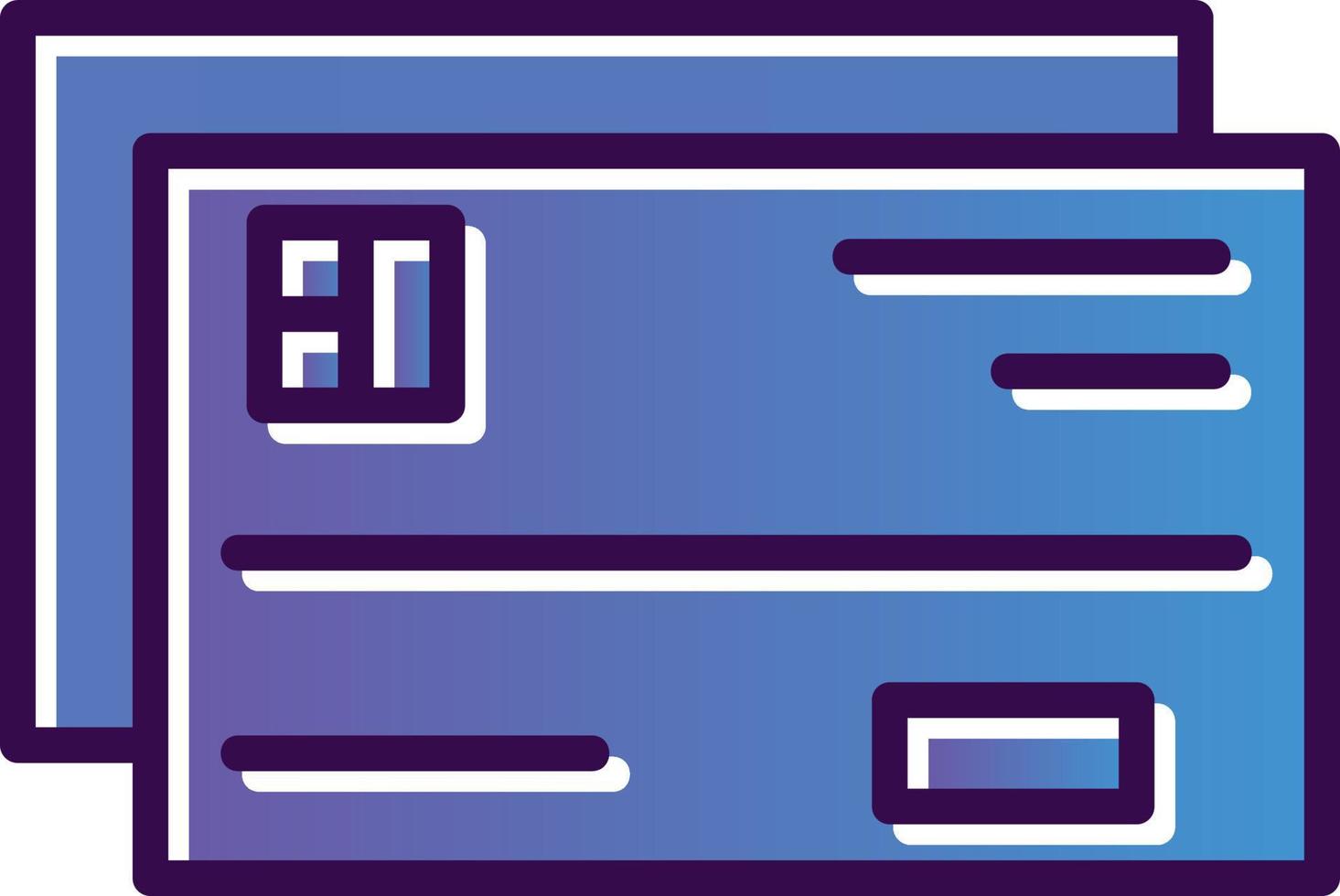 Credit Card Vector Icon Design