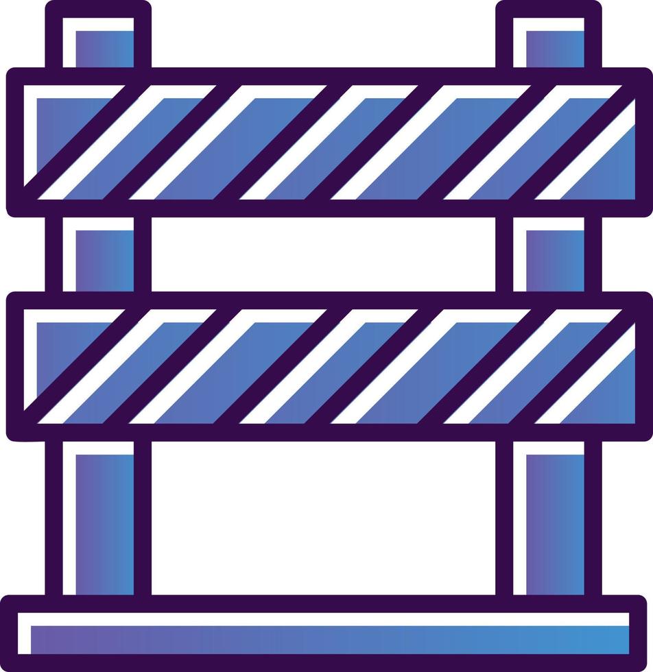 Barrier Vector Icon Design