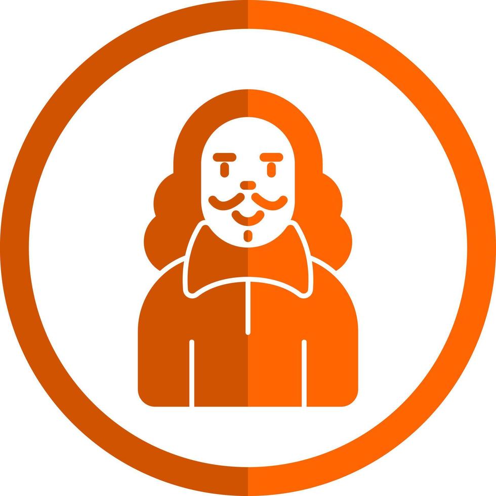 Shakespeare Vector Icon Design