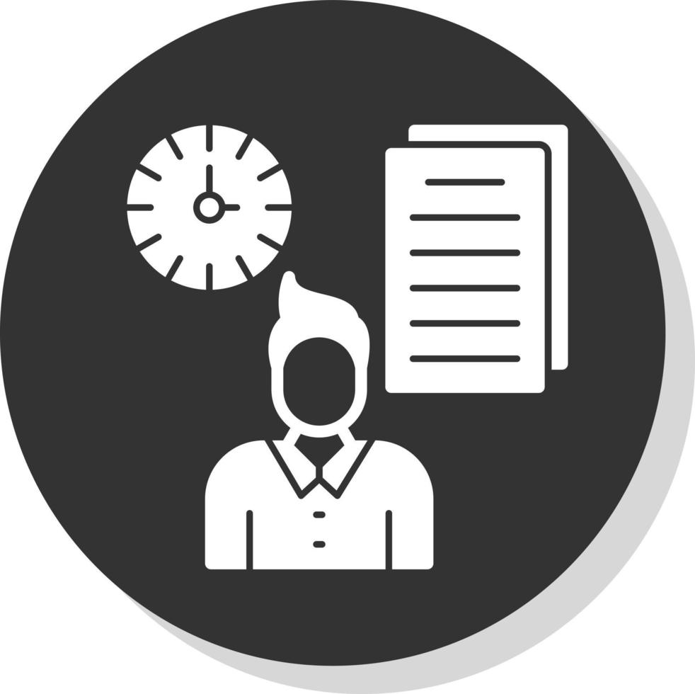 Busy Vector Icon Design