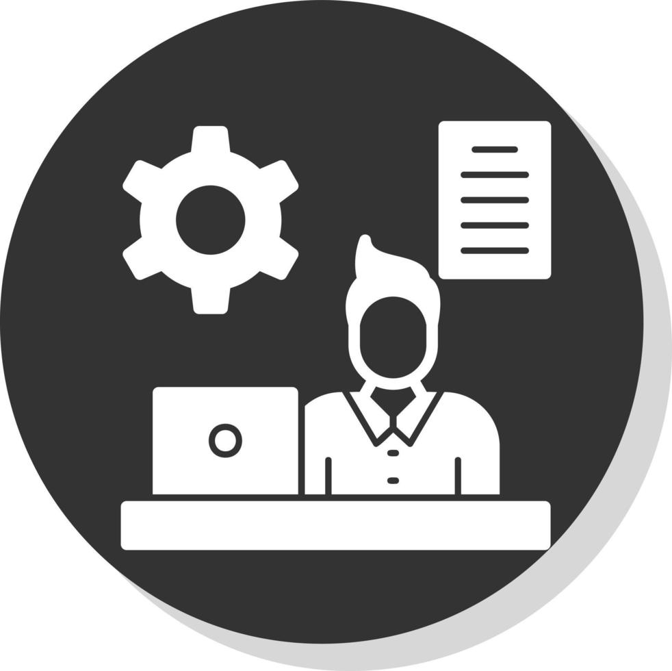 Multitasking Vector Icon Design