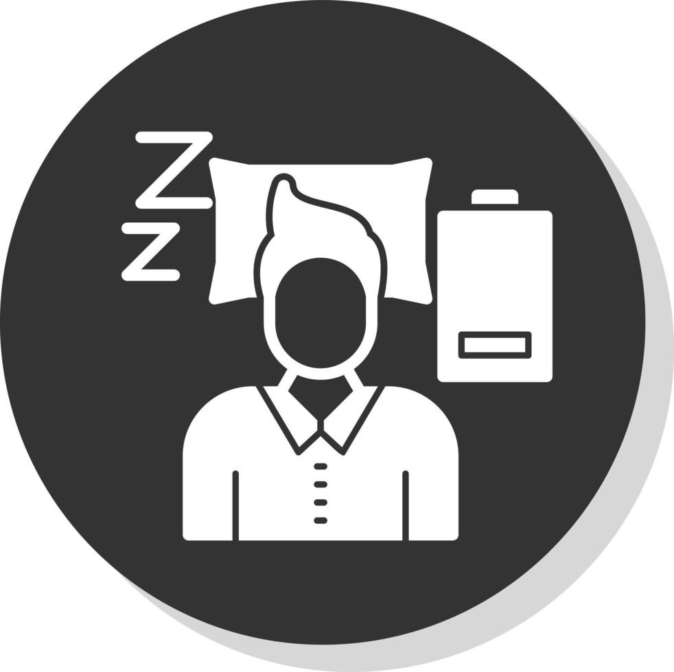 Fatigue Vector Icon Design