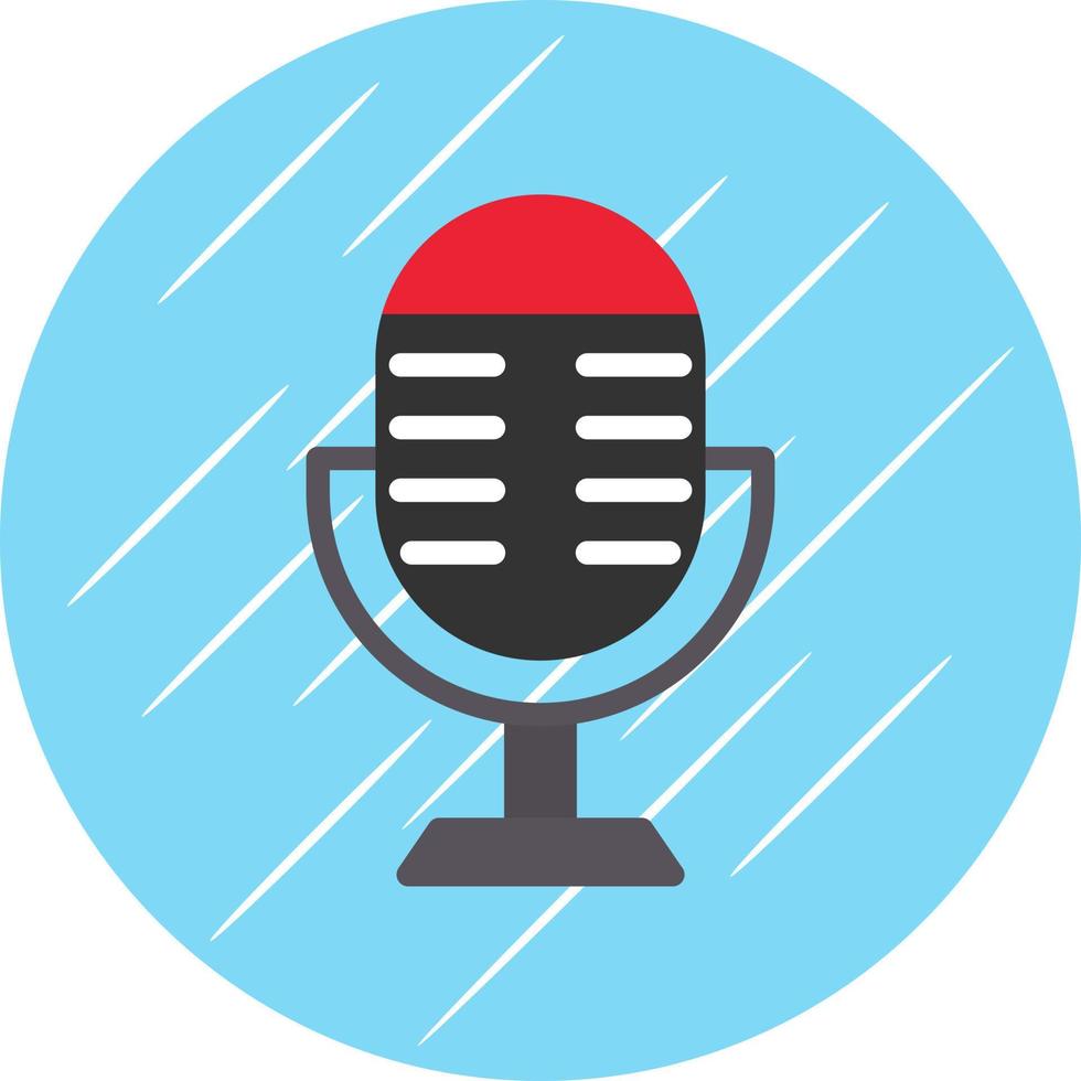 Mike Vector Icon Design