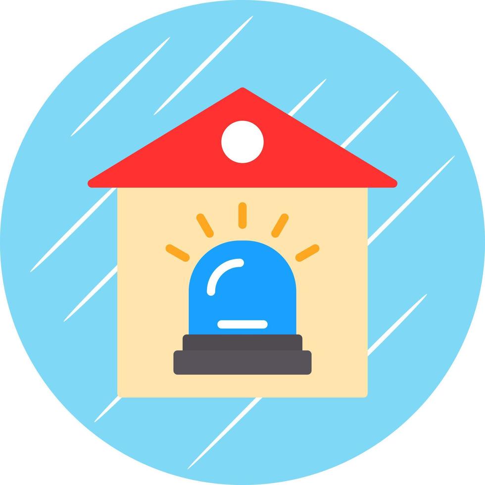 Security Alarm Vector Icon Design