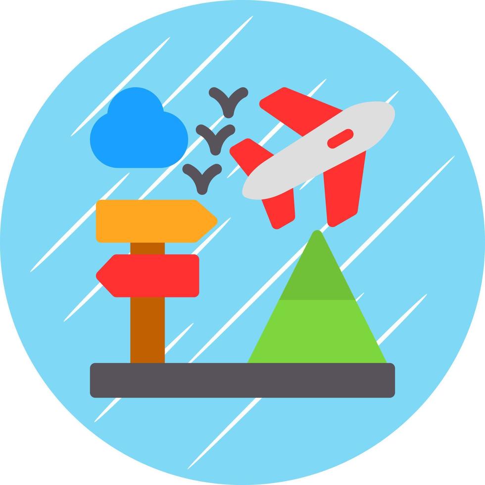 Travelling Vector Icon Design