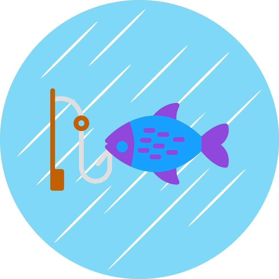 diseño de icono de vector de pesca