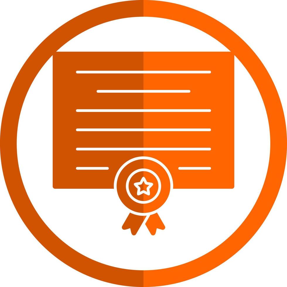 Certificate Vector Icon Design