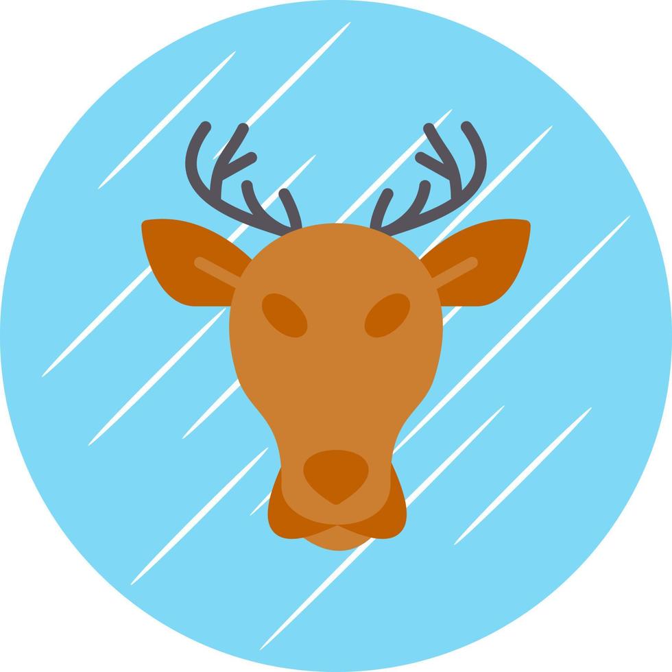 diseño de icono de vector de ciervo