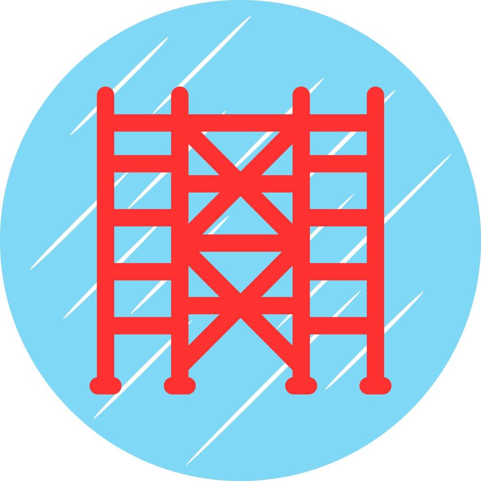 Scaffolding Vector Icon Design