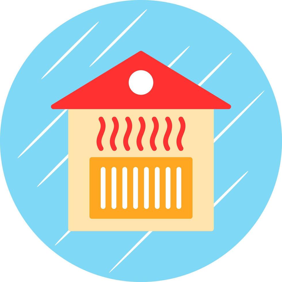 Heating Vector Icon Design