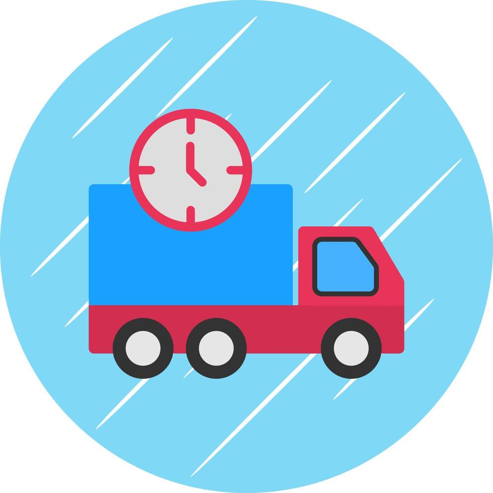 Delivery Time Vector Icon Design