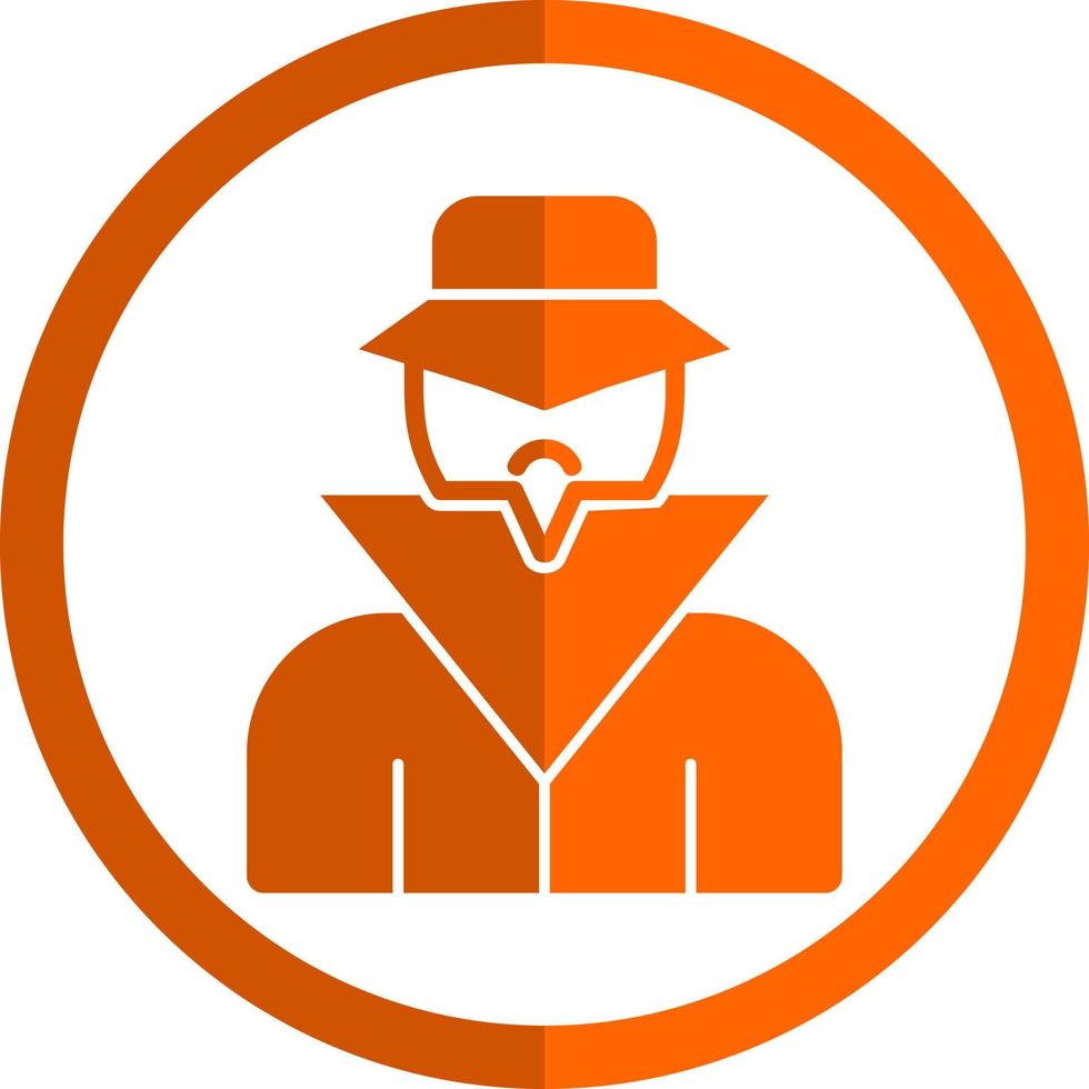 diseño de icono de vector de detective