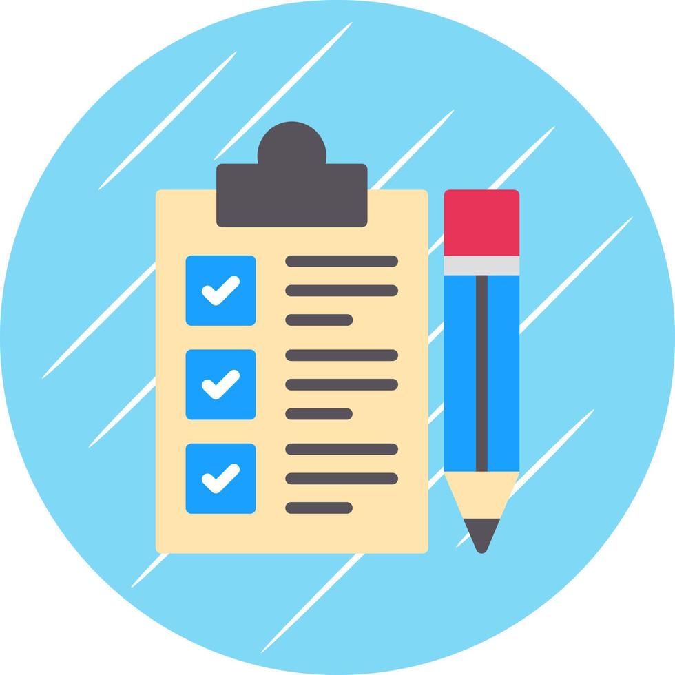 Checklist Vector Icon Design
