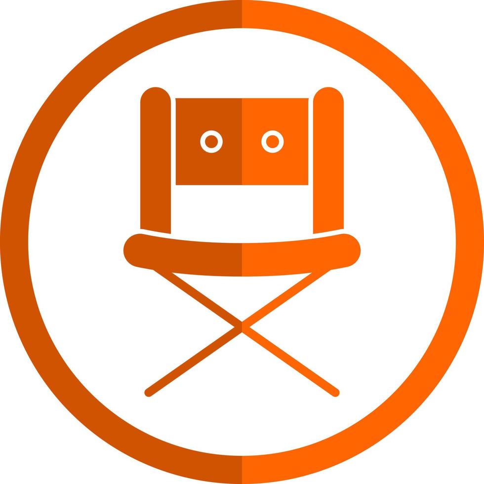 Direstors Chair Vector Icon Design