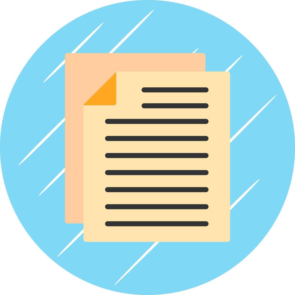 Document Vector Icon Design