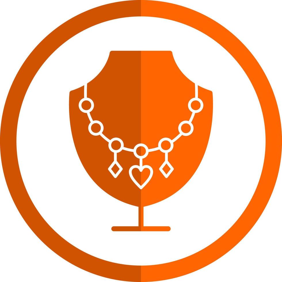 Necklace Vector Icon Design