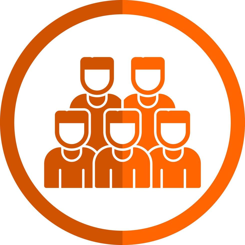 Crowd Vector Icon Design