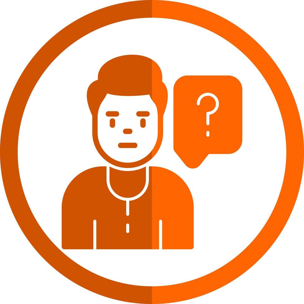 Doubt Vector Icon Design