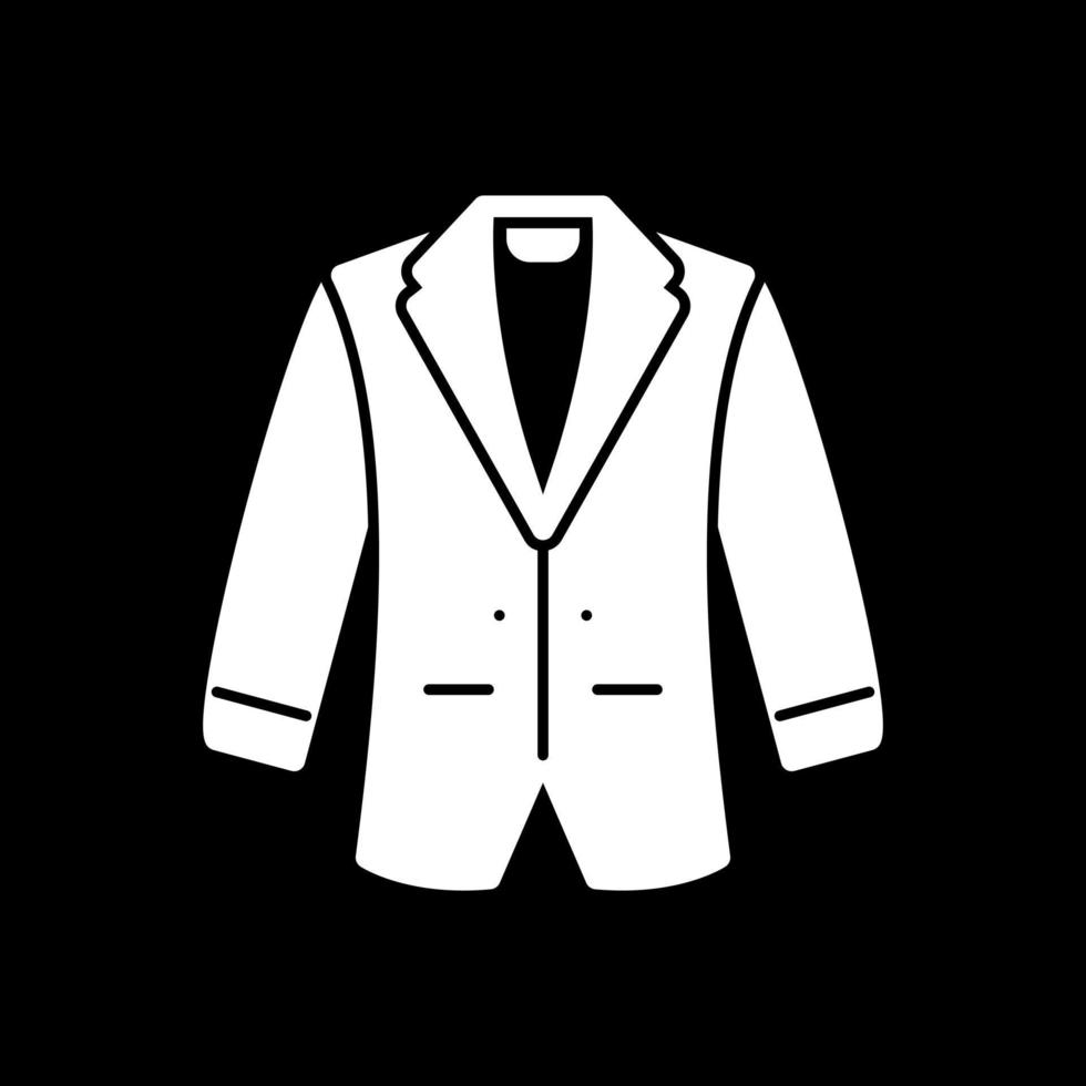 Business Coat Vector Icon Design