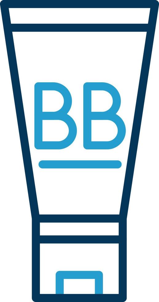 diseño de icono de vector de crema bb