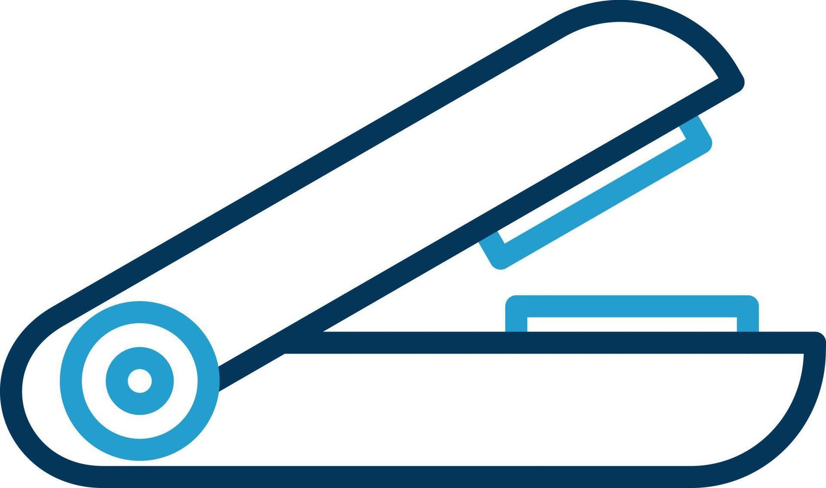 Hair Straightener Vector Icon Design