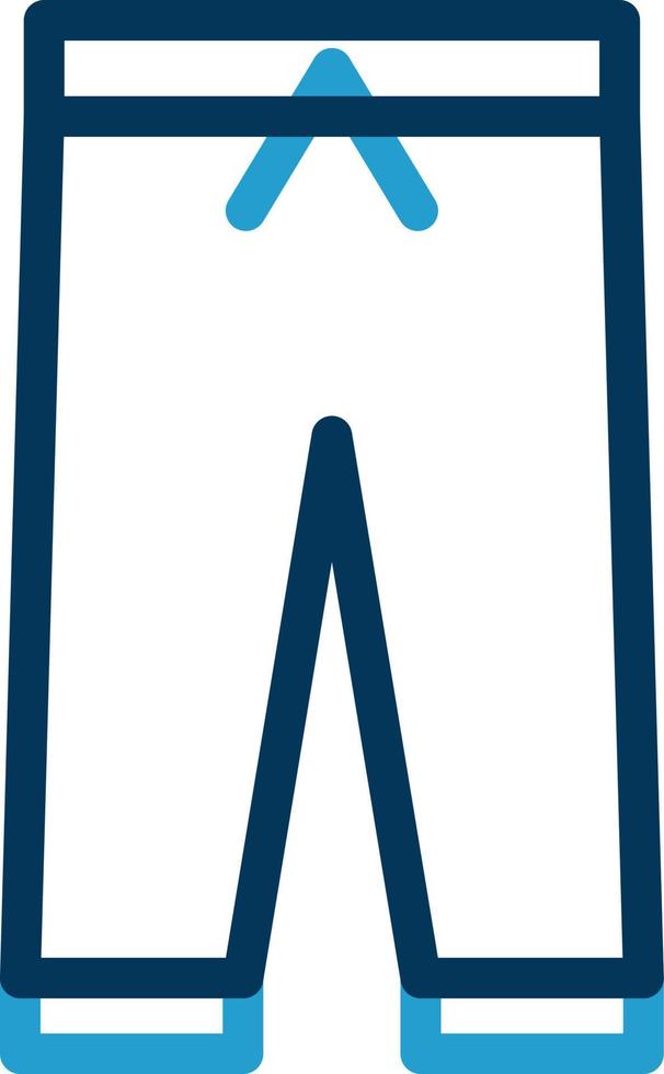 diseño de icono de vector de pantalones