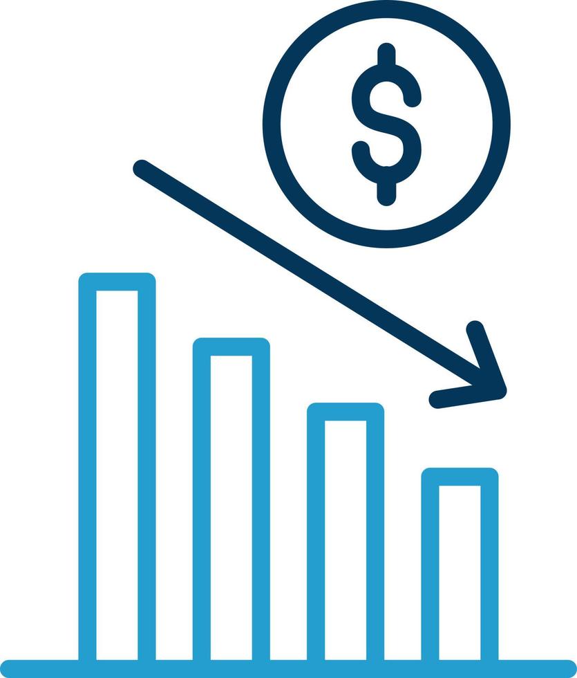 Depreciation Vector Icon Design