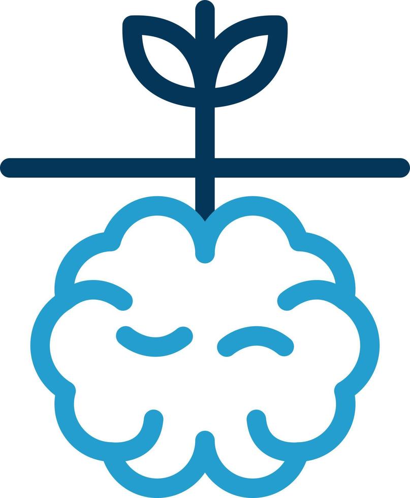 Mental Growth Vector Icon Design