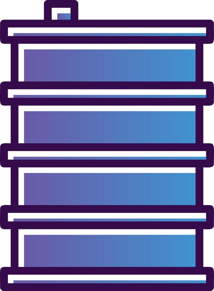 Oil Barrel Vector Icon Design