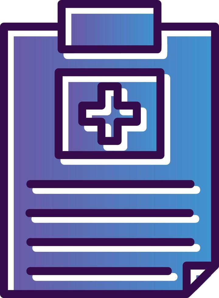 Health Report Vector Icon Design