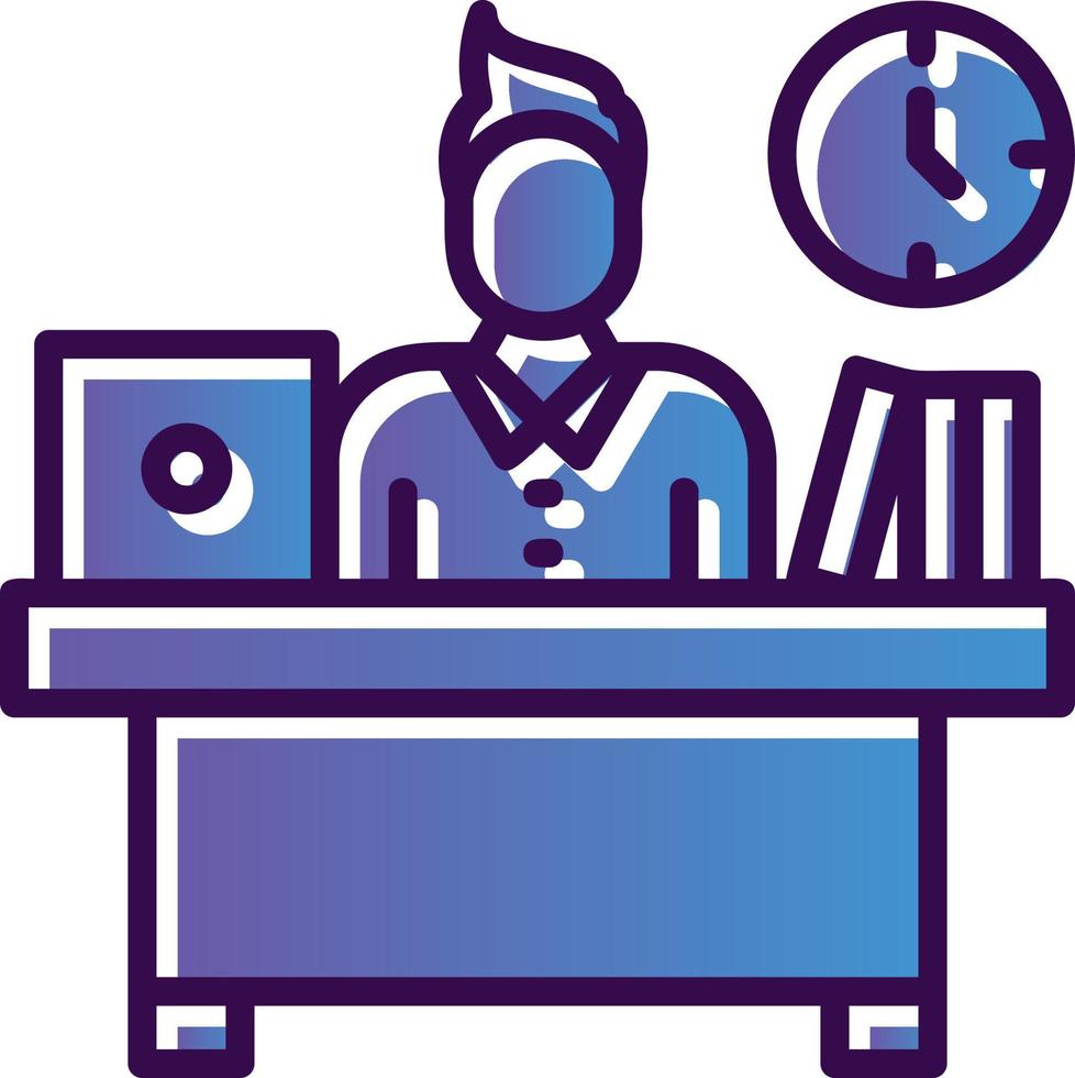 Workplace Vector Icon Design