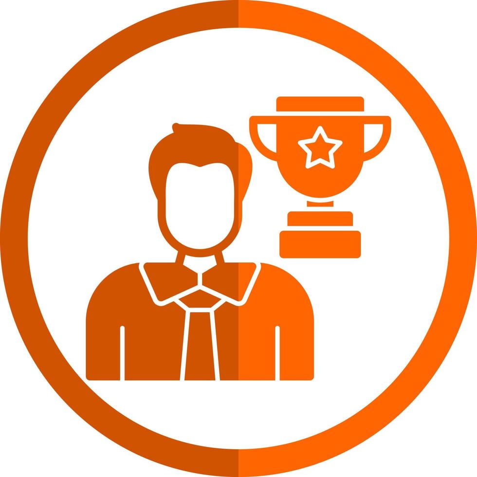 Winner Vector Icon Design