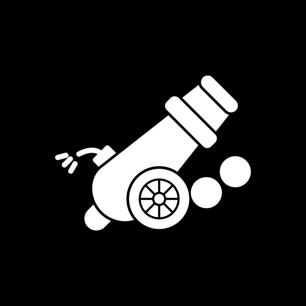 Cannon Vector Icon Design