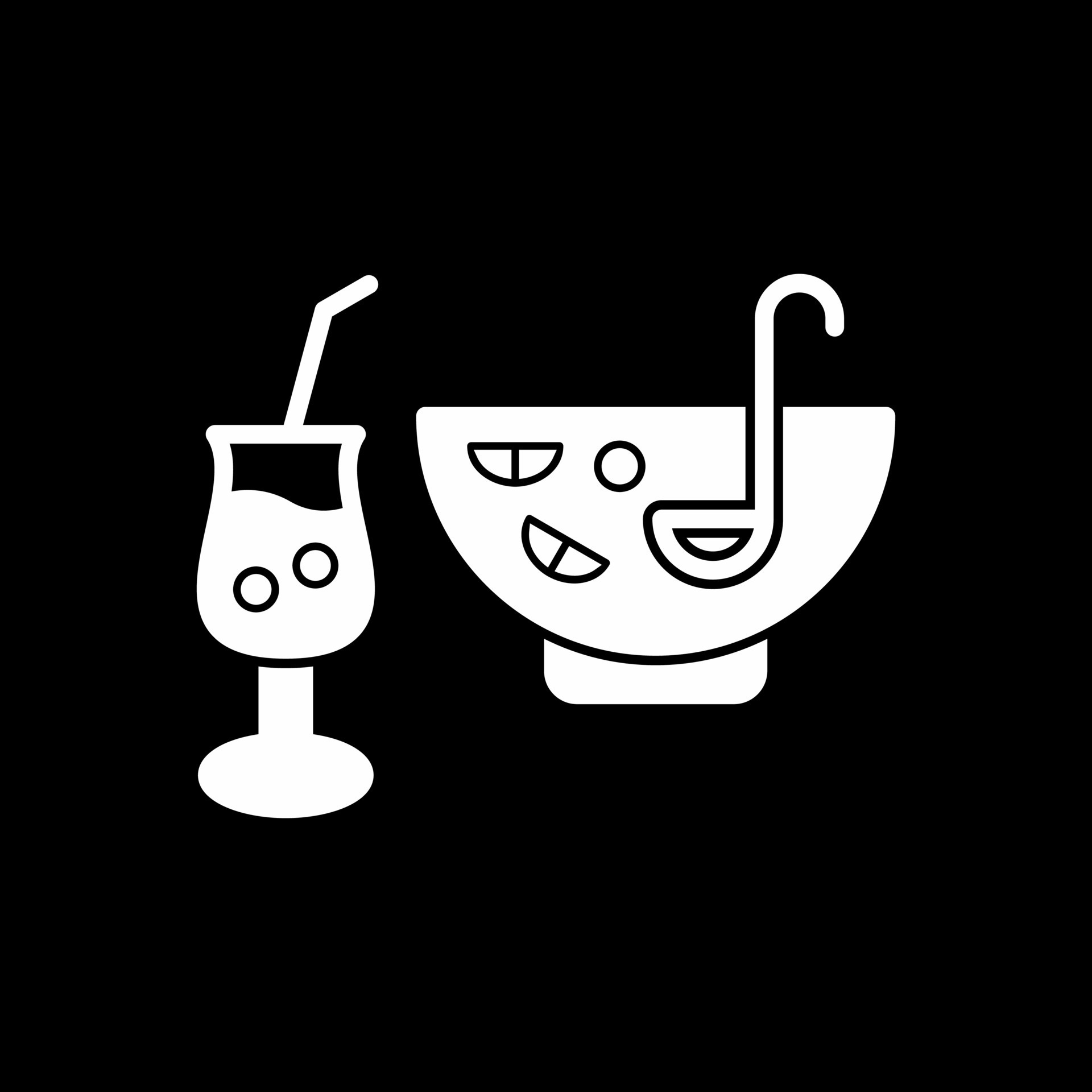Punch Drink Vector Icon Design 21239350 Vector Art at Vecteezy