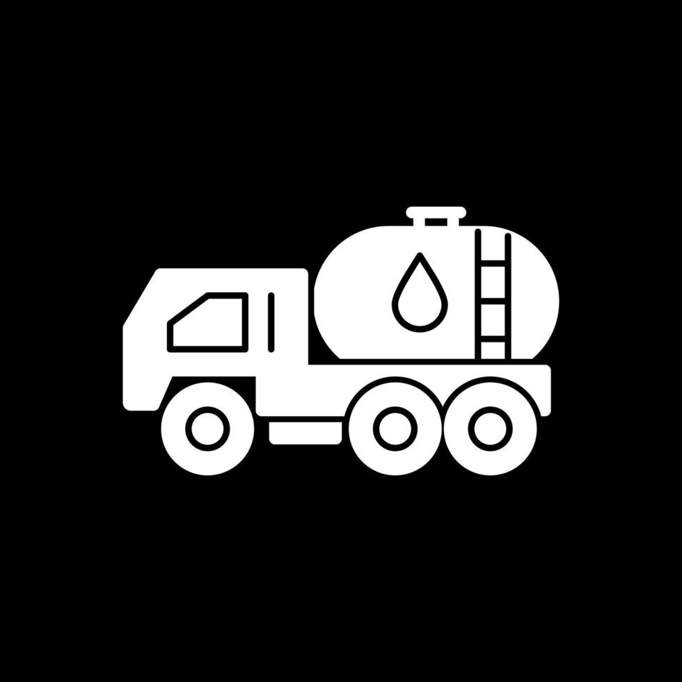 diseño de icono de vector de petrolero