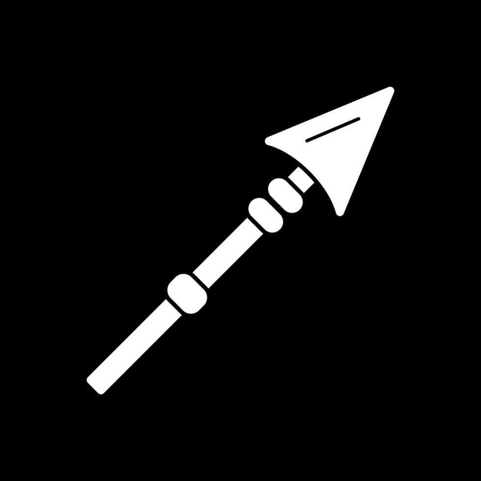 Spear Vector Icon Design