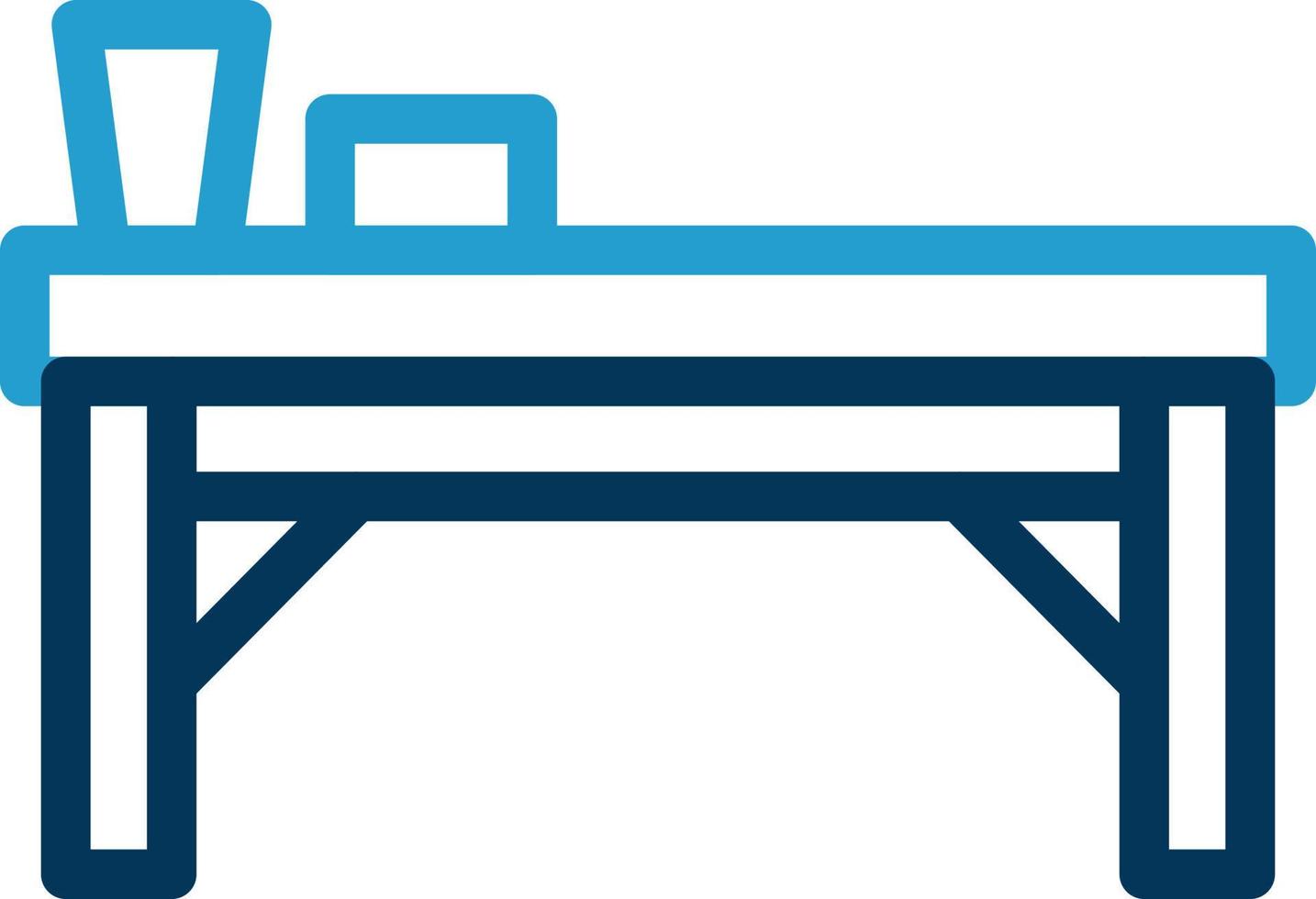 Spa Bed Vector Icon Design