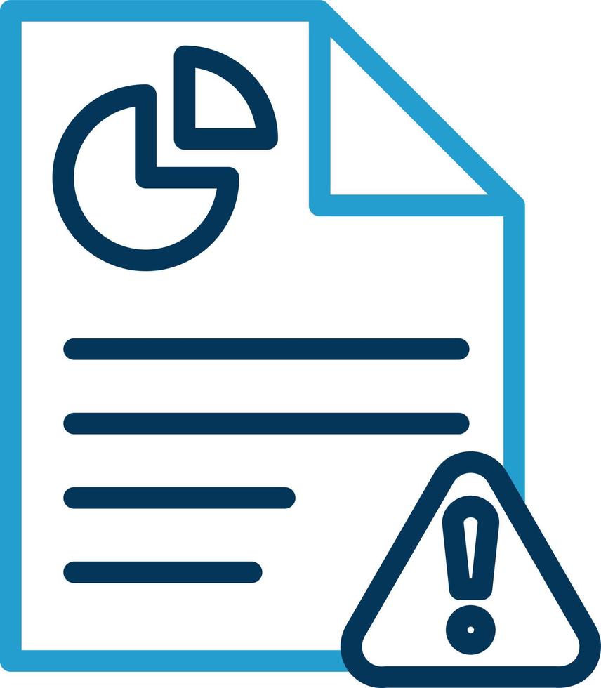 Business Report Vector Icon Design