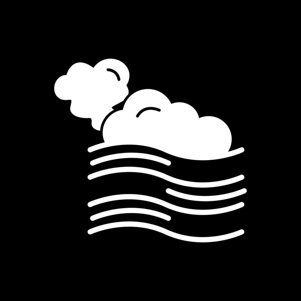 Fog Vector Icon Design