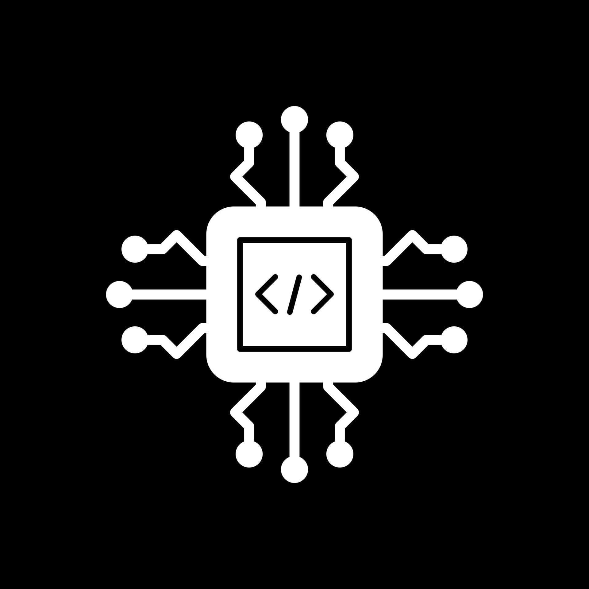 Code Processor Vector Icon Design 21239748 Vector Art at Vecteezy
