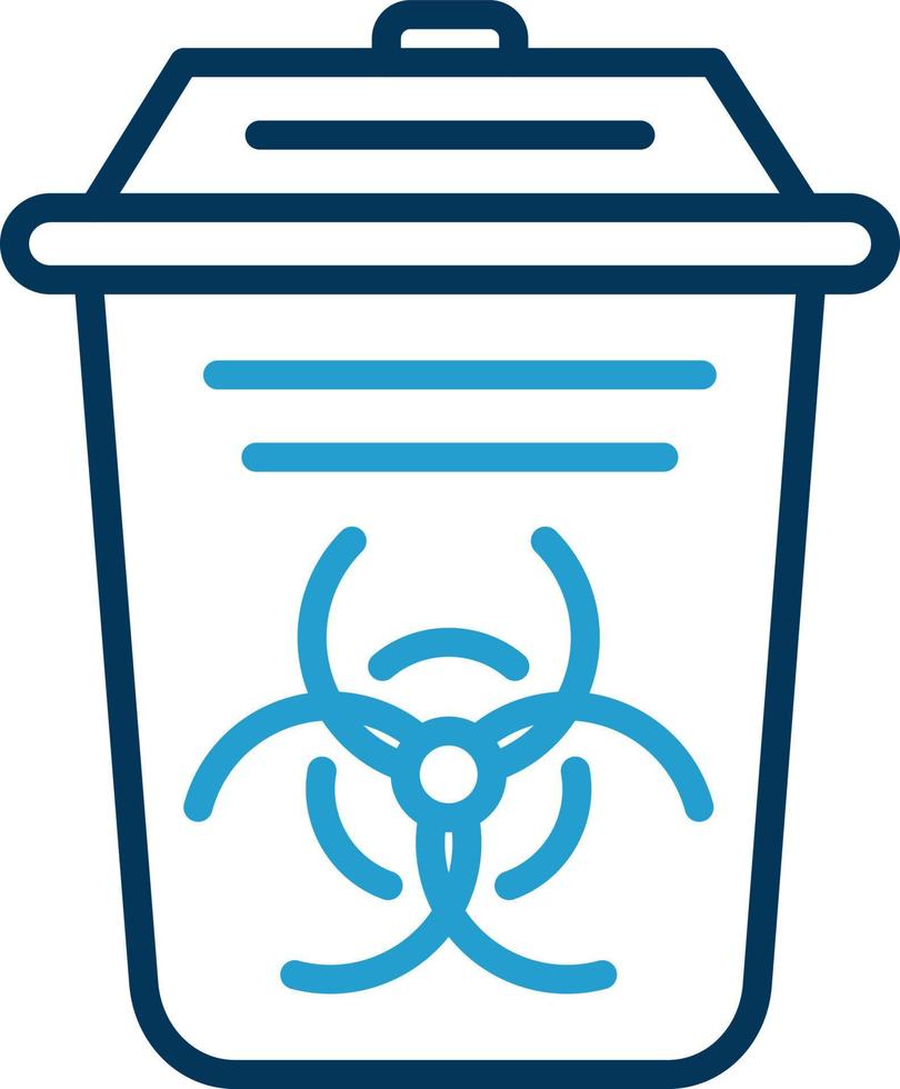 Toxic Waste Vector Icon Design