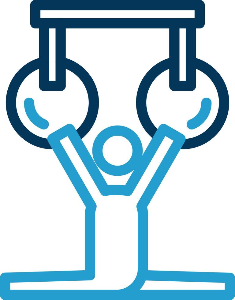 Gymnastics Vector Icon Design