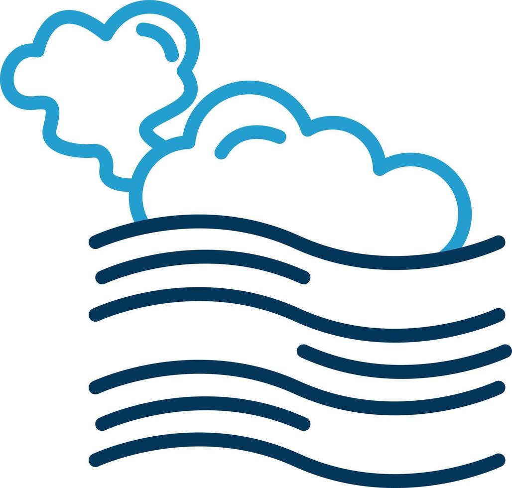 Fog Vector Icon Design