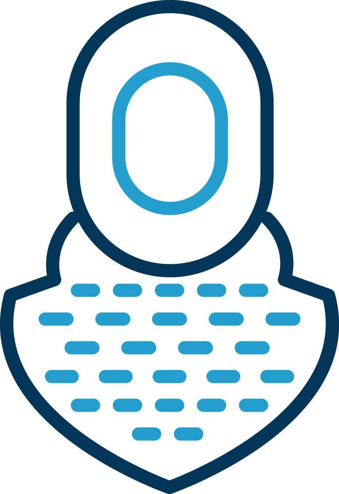 Chainmail Vector Icon Design